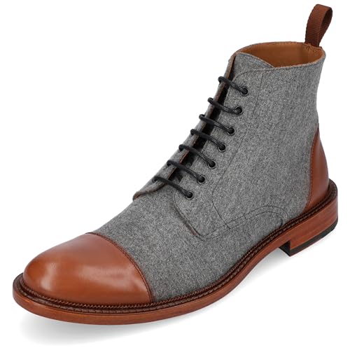 Image of TAFT Jack Boot Handcrafted Leather and Wool Men's Dress Boot