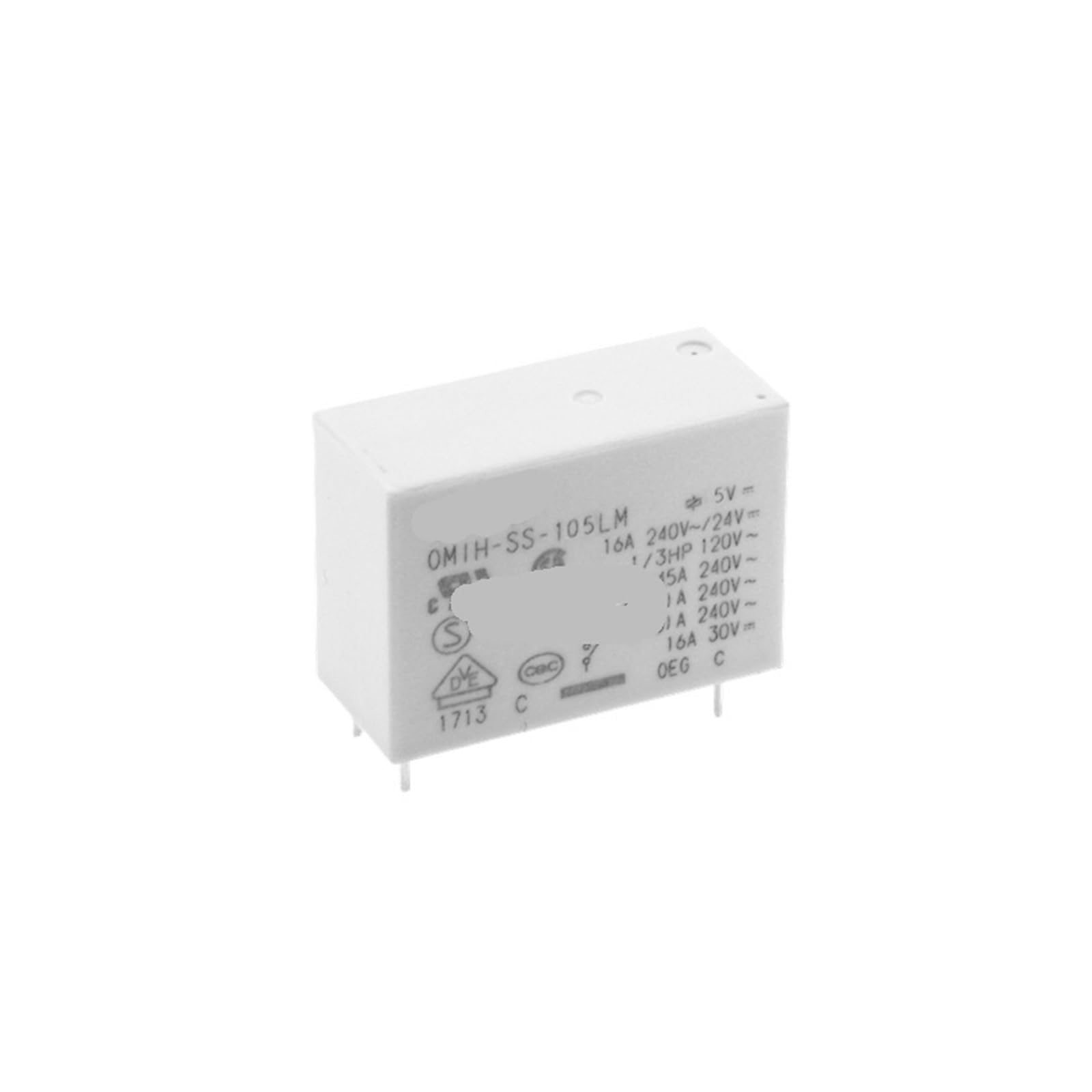 Relais OMIH-SS-112LM 4 broches 12V pour commutation et réparation de carte