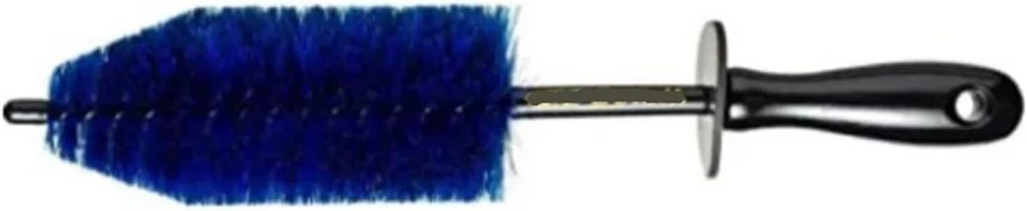 Compatible for Car Wheel Multifunction Cleaning Brush Long Soft Handle Rim Hub Microfiber Tire Detail Auto Motorcycle Washing Tool(Length 42)