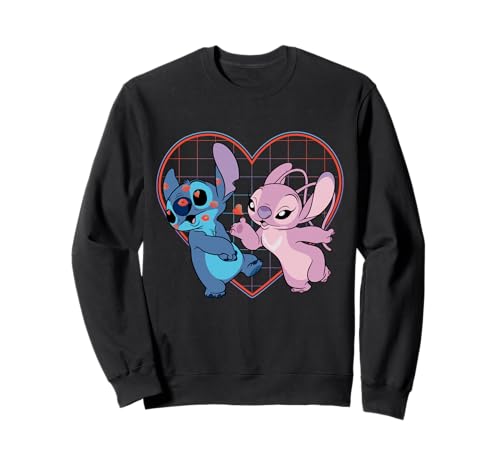 Disney Lilo et Stitch Les Bisous d'Amour d'Angel T-Shirt Sweatshirt