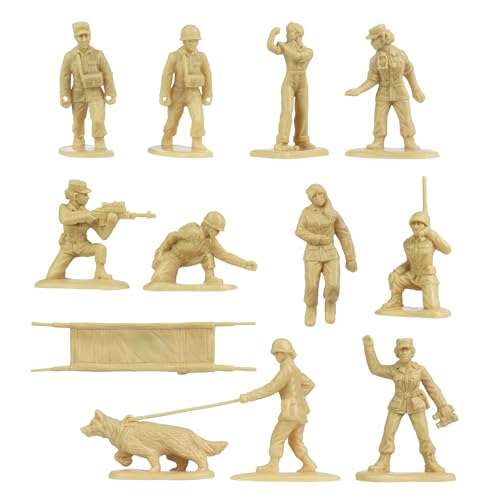 BMC Plastic Army Women figuras femeninas soldados 24 pzas miniatura 4