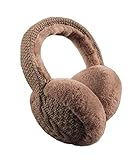 Black Temptation Winter Zubehör Unisex Stilvolle Ohrenschützer Ohrenwärmer Plüsch Warm Knit Cover Strickgarn #31