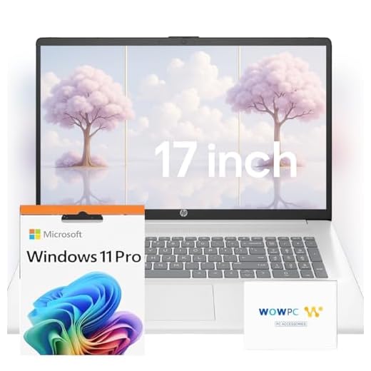 HP 2025 New 17 inch Laptop Computer • 32GB RAM • 1TB SSD • Back to School Limited Edition with Microsoft Office • Intel 13th 8-Cores i3 CPU • 10-Key Number Pad • WOWPC Recovery USB • Window 11 Pro