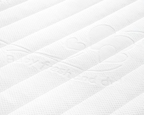 Matelas de parc carré Julius Zöllner Premium 97 x 112 cm blanc - 5