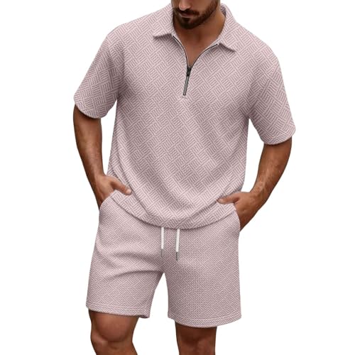 Survêtement homme gaufré confortable et léger contre la chaleur de l'été