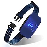 Nest 9 Dog Bark Collar, Rechargeable Anti Barking Training Collar, No Bark Collar 7 Adjustable...