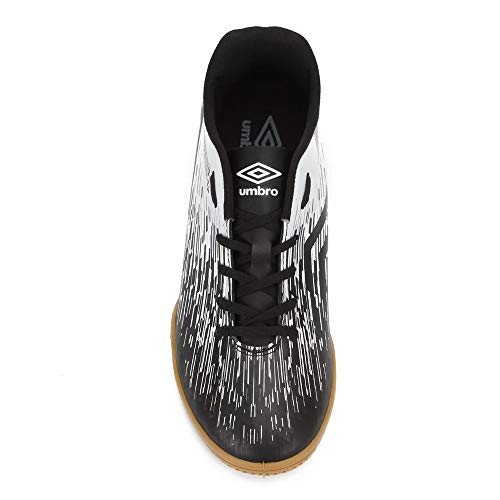Chuteira Futsal Umbro Acid II - Preto e Branco