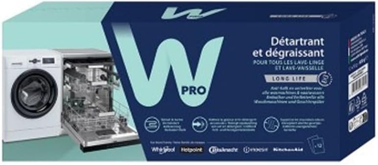 RYELDOM Decalcificante & Sgrassante in Bustine (12 pz) – Cura Completa per Elettrodomestici, Lavatrici,Lavastoviglie – Anticalcare Potente + Formula Sgrassante (6)