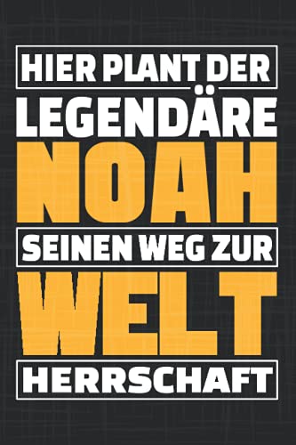 Noah: Personalisierter Kalender & Planer 2022 / Vorname Noah / 156 Seiten / Softcover / A5 (German Edition)