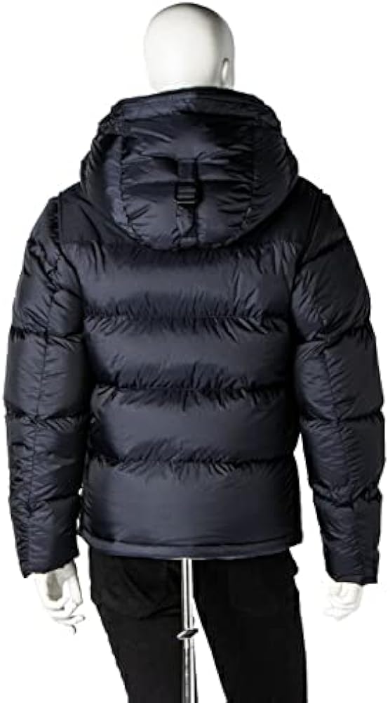 Amazon.co.jp: Burberry Men's Lockwell Down Jacket Navy 8018732