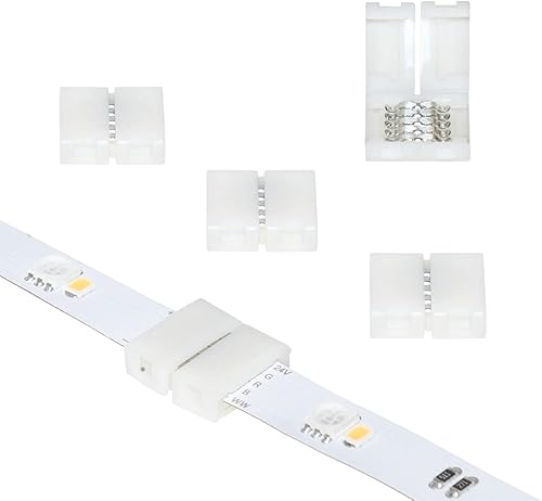 Miniatura 7 de Armacost Lighting 790720 RGB + conector de luz LED blanco, 5 unidades (paquete de 2)