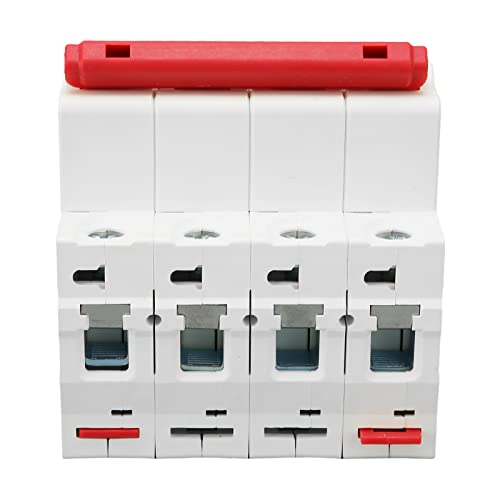 Disjoncteur Miniature DC 4P 16A Domary pour installation photovoltaïque et montage rail DIN
