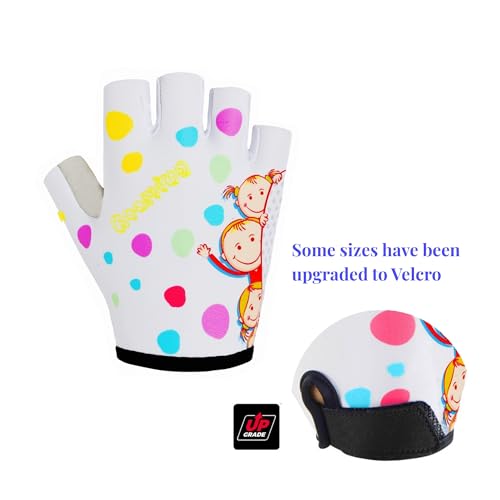 Boyiexin BY-KIDS-0003 Half-Finger Climbing Gloves For Age 3-10 Boys And Girls Monkey Bars Biking, Good Grip Control Gloves thumb #2