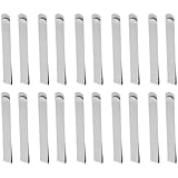 POPETPOP 30 Stück Nähclips aus Edelstahl mit Maßfunktion Flexible und Einfach zu Verwendende Stoffklammern für Quilting und Nähen Nähzubehör