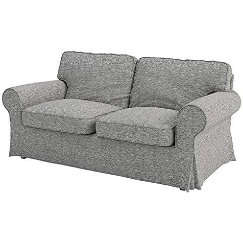 Custom Slipcover Replacement Polyester Flax Ektorp Loveseat Cover Replacement is Made Compatible for IKEA Ektorp Loveseat Sofa Slipcover(Polyester Flax Loveseat) Cover