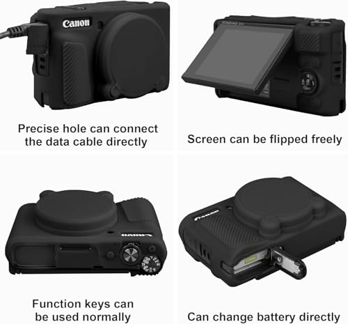 Funda rígida y silicona para Canon PowerShot SX740/SX730 miniatura 5