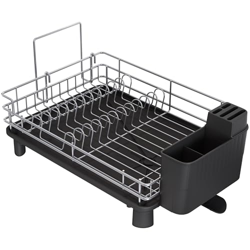 BOOSINY Stainless Steel Dish Drainers Drying Rack for Kitchen Counter