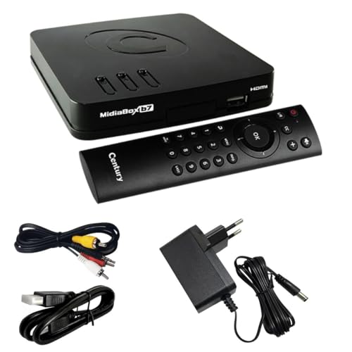 Kit Antena KU Bipartida 60CM Amarela + LNBF Simples + Cabo 15M C/Conectores Century