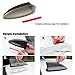 Thenice for 11th Gen Civic Antenna Topper Car Shark Fin Cover Exterior Decoration Accessories Compatible with Honda Civic 2026 2025 2024 2023 2022, Accord CR-V 2023-2026 -Glossy Black