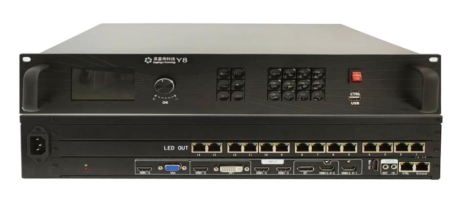 Y8-614 LINSN LED Screen 4K Two-in-one Video Processor