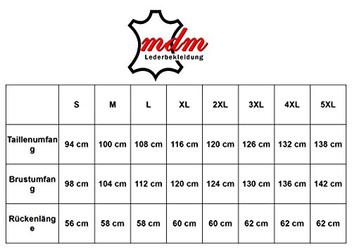 MDM Leren vest van lamsleer - Image 5