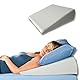3 PAGEN® orthopädisches Keilkissen für Bett und Couch – Reflux Kissen - waschbarer Bezug - Hochlagerung von Beinen oder Oberkörper – Lagerungskissen beugt Schnarchen & Sodbrennen vor – 65x63 cm