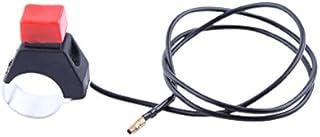 Aramox Motorcycle Stop Switch, Universal Mini Moto Quad Dirt Bike Stop Kill Switch Button Handlebar Control Switch Fit 22mm Handlebar 49cc