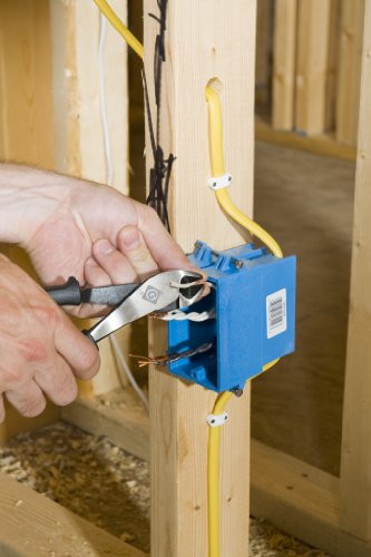 Greenlee 0251-08Am High Leverage Diagonal Cutting Pliers, Angled Molded Grip, 8" #TOP1