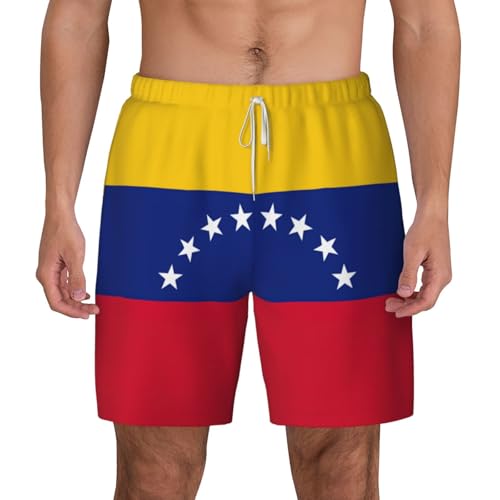 Short de bain homme Venezuela à séchage rapide pour vos vacances sous les tropiques