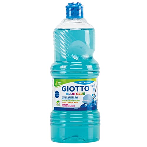 Giotto - F546100 Bottle Blue Glue 1 kg Liquid