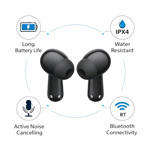 Image of Original Earbuds for Oneplus Buds 3 Pro, Balanced Audio Output, Crystal Vocal Clarity, & Long Playback Performance (Black) 28k