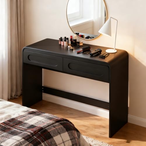 Vanity Desk, Makeup Vanity Desk with 2 Drawers and Storage