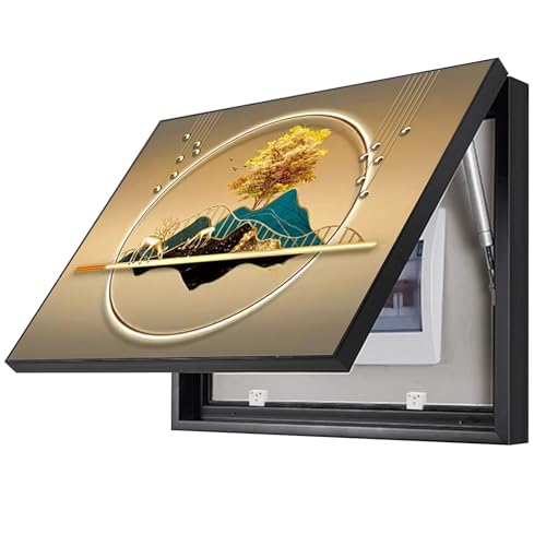 Cache-comptoir électrique avec peinture décorative pour boîtier de distribution mural