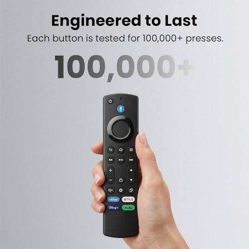 Image of Replacement Remote for Insignia Toshiba Amazon Fire Smart TV | Voice Control, Simple Setup, 1-Year Warranty