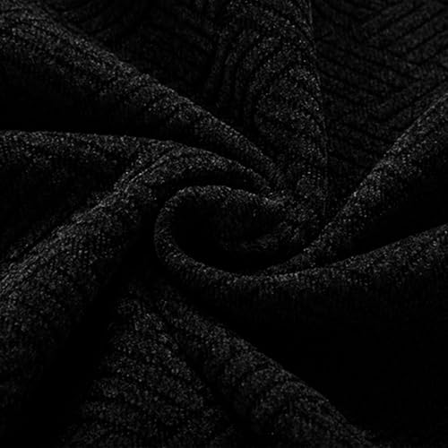 Men's Fleece Lined Cardigan Sweater Thickened Warm Full Zip Sweaters Stand Collar Casual Knitted Cardigan with Pocket4