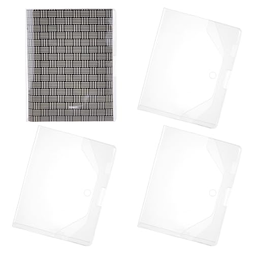 Protège-cahier A5 transparent anti-poussière pour préserver les pages de vos agendas et documents