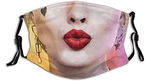 Face Protection Harl-EY Quinn Niemand Ist Wie Ich Gesicht Schal, Mund Schal, Motorradfahren, Outdoor, Radfahren, Bandana, Langlebig, Wiederverwendbar, Gesichtsschutz, Sport, Unisex Cover