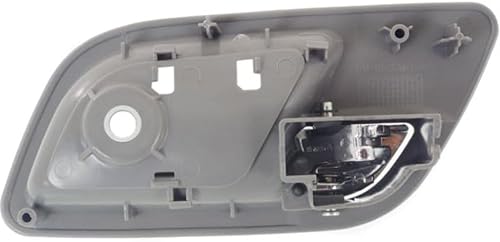 Miniatura 5 de KarParts360 Para GMC Sierra 2500 HD 2007-2014 Manija interior de la puerta del lado del conductor y del pasajero  Par  Trasera  SLT  Palanca cromada