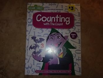 Paperback Counting with the Count (Sesame Street Educational Book