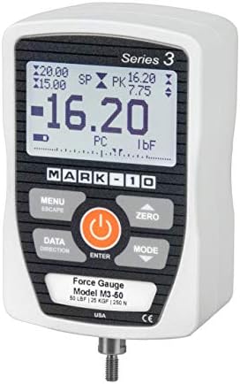 Mark-10 M3-2 Series M3 Digital Force Gauge, 2lbF Capacity