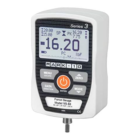 Mark-10 M3-100 Series M3 Digital Force Gauge, 100lbF Capacity Cover