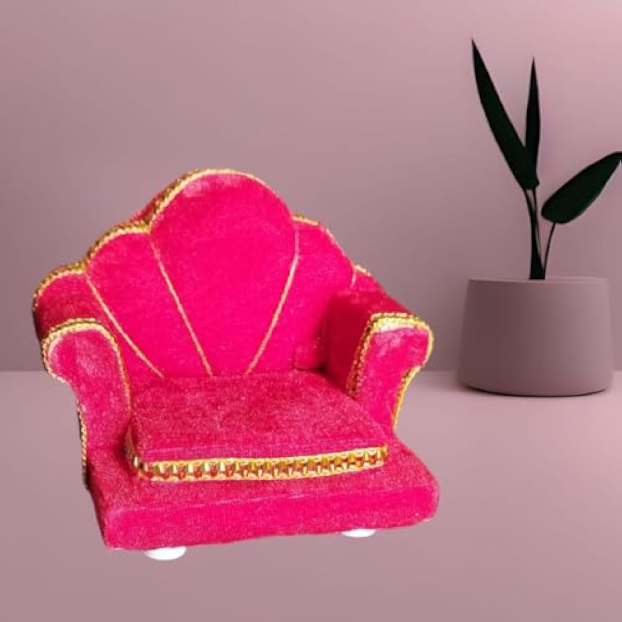 Laddu Gopal Singhasan Wooden Size Standard