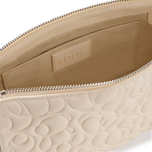 Tous Para Mujer. 2002019601 Bandolera De Piel Greta Beige (Osfa), Casual - 4