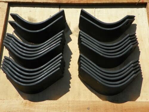 Replacement Tiller Tines Code 04503303 & 04503400 12 of Each Left and Right Hand Tines for a Total of 24 tines. Full Set for Agric AL40 Tiller