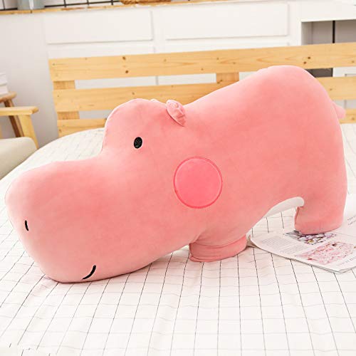 GAO Gaocreativo De Dibujos Animados Peluche Abrazo Almohada Linda Caricatura Animal Sueño Almohada Felpa Muñeca Sofá Cojín Grandes 85 Cm Hipopótamo