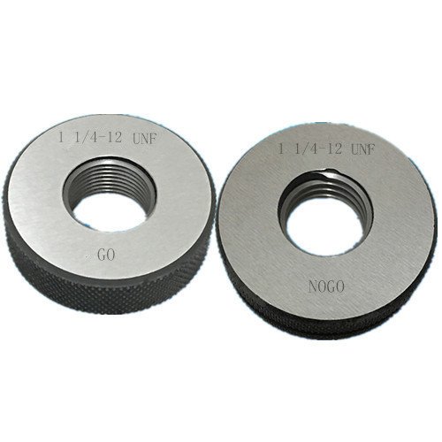 1 1/4-12 UNF Thread Ring gage 2A GO NOGO 100% calibrated Ship byFedex Delivery in 4 Days
