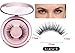 Produktbild Heroine 2 Paare Magnetic Eyeliner Magnetische falsche wimpern Kit Wasserdichter Langlebiger 5 Magnete Wimpern 3D Künstliche Magnetische Wiederverwendbare Falsche Magnetic Eyelashes + Skorpion,Ciara