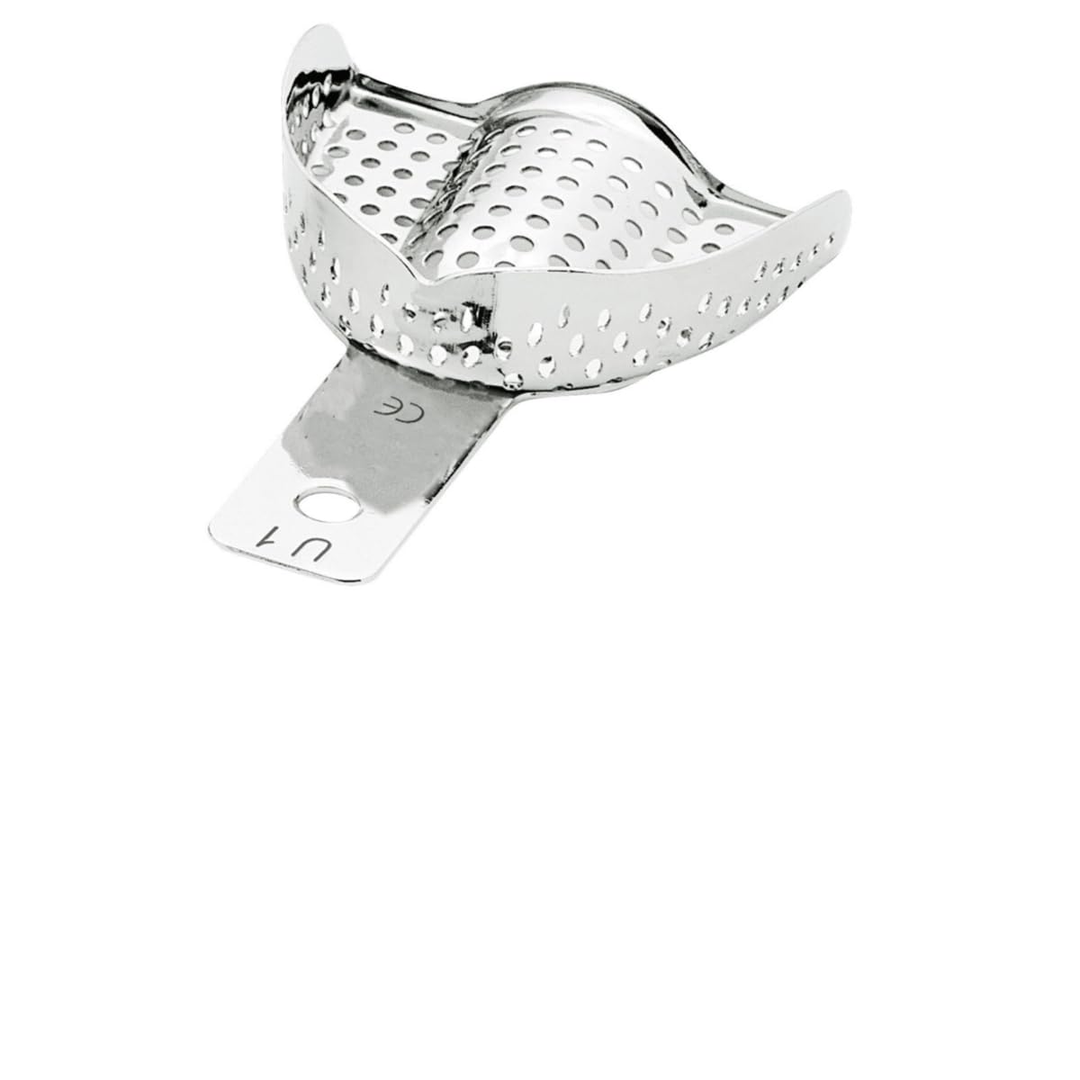 PORTAIMPRONTE INOX FORATI S/BORDINO SUPERIORE (Inferiore L3)