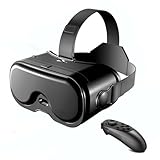 Contrôleur Bluetooth VR : équipé d'un contrôleur Bluetooth réactif, notre casque à lunettes 3D VR garantit un fonctionnement précis.Adapté aux jeux VR, au visionnage de vidéos et à l'apprentissage interactif, vous pouvez facilement vous connecter à plusieurs applications VR.