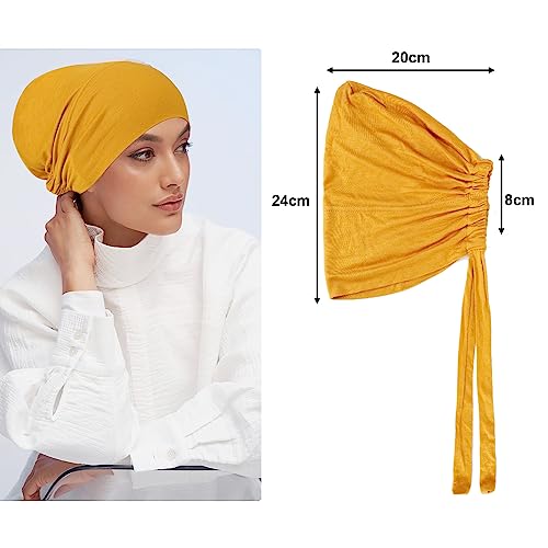 4 Pcs Hijab Undercap